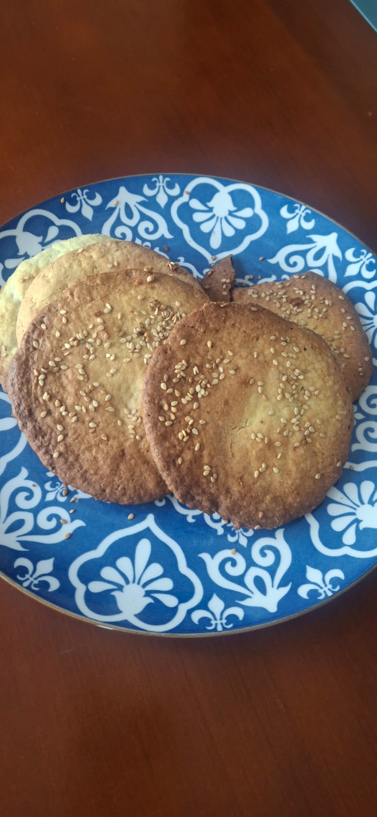 Galletas de ajonjolí